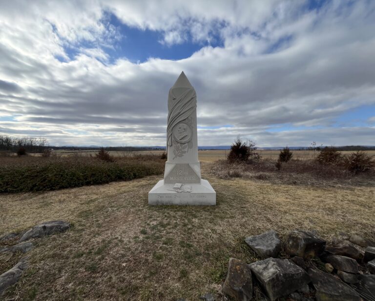 12th Massachusetts Infantry Monument